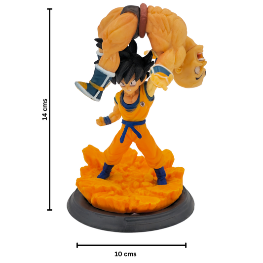 Goku vs Nappa- Premium 15CM PVC Figure - Dragon Ball Z