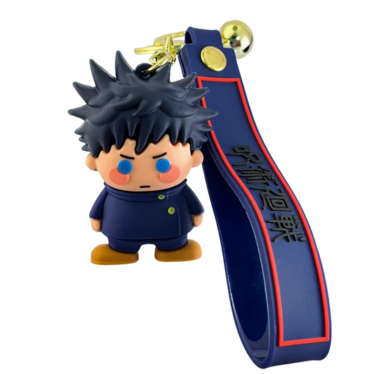Megumi Fushiguro 3D Rubber Key chain-D1 - Jujutsu Kaisen
