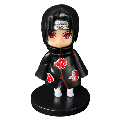 Itachi Uchiha-Akatsuki Cloak Premium 6.5CM Miniature PVC Figure  – Naruto