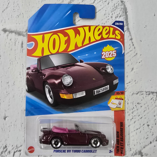 Porsche 911 Turbo Cabriolet (2025 | Then and Now Series) - Hot Wheels