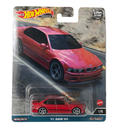 ’01 BMW M5 – Car Culture: Canyon Warriors (1/5)-Hotwheels Imported