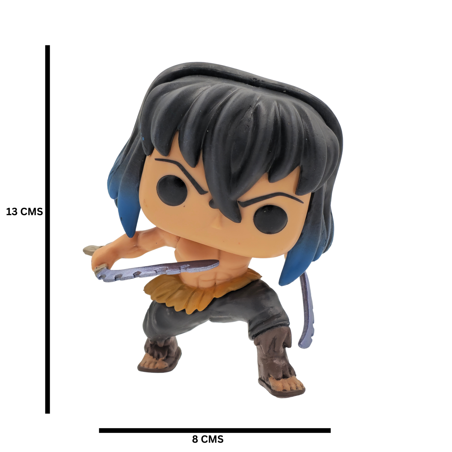 Inosuke Hashibira D2 - 13 cm Pop head Figure – Demon Slayer