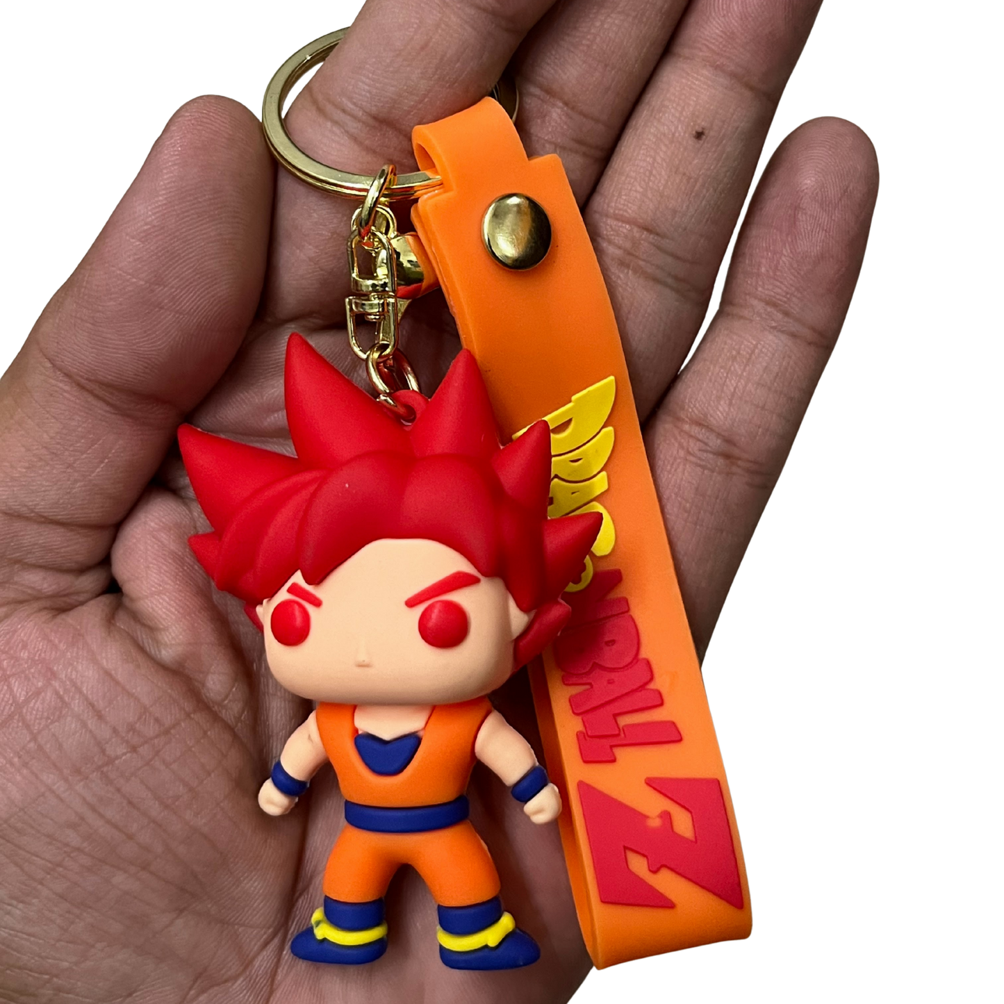 Goku Super Saiyan - D1 3D Rubber Keychain - Dragon Ball Z –  DBZ Anime Collectible