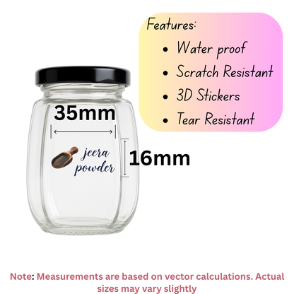 3D-Kitchen Identifiers (UV Ink Transfer)