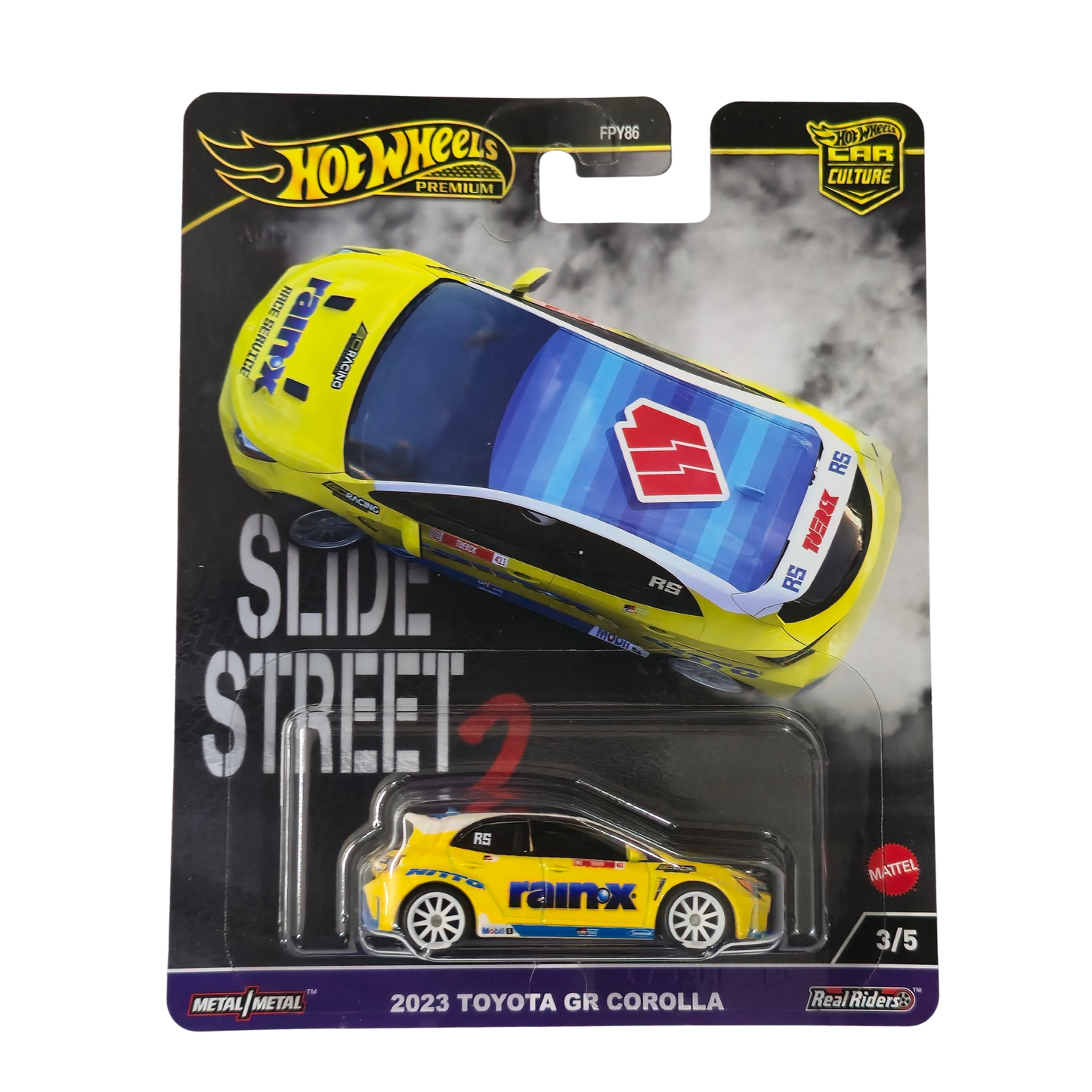 2023 Toyota GR Corolla – Car Culture: Slide Street 2 (3/5)-Hotwheels Imported