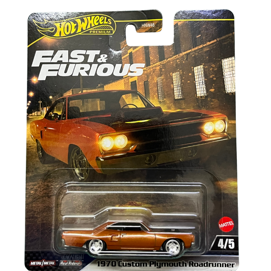 Fast & Furious 1970 Custom Plymouth Road Runner - Hot Wheels Premium