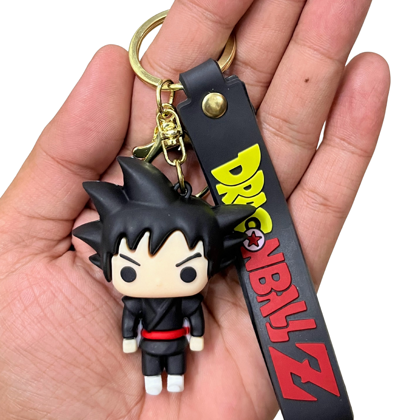Goku Black - D1 3D Rubber Keychain - Dragon Ball Z –  DBZ Anime Collectible