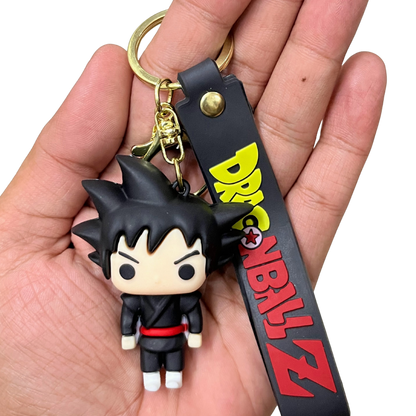 Goku Black - D1 3D Rubber Keychain - Dragon Ball Z –  DBZ Anime Collectible