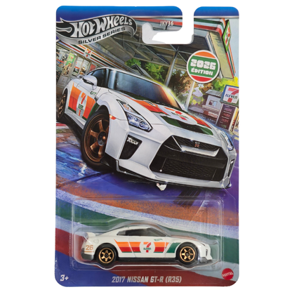 2017 Nissan GT-R (R35) 7-Eleven 2026 Edition - With Free Protector - Hotwheels Imported
