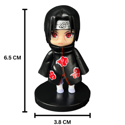 Itachi Uchiha-Akatsuki Cloak Premium 6.5CM Miniature PVC Figure  – Naruto