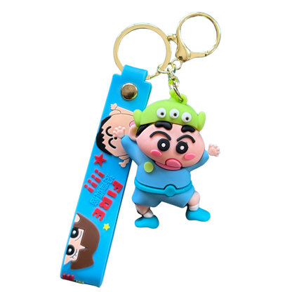 Shinchan Alien Costume 3D Rubber Keychain – Shinchan