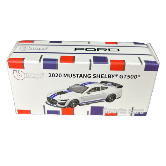 2020 Ford Mustang Shelby GT500 – Bburago 1:64 Scale Die-Cast Model Car