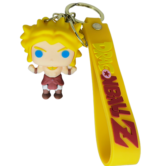 Broly D1 3D Rubber Keychain - Dragon Ball Z –  DBZ Anime Collectible