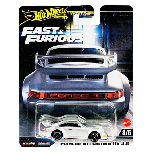 Premium Porsche 911 Carrera RS 3.8 – Fast & Furious - Hotwheels Imported