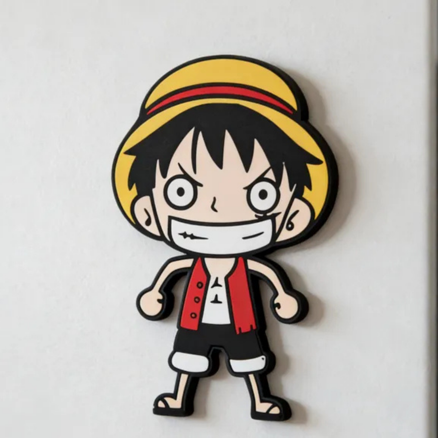 Monkey D. Luffy 3D Printed PLA Fridge Magnet – One Piece Anime