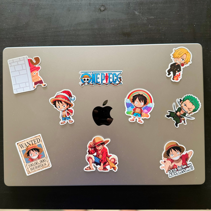 One Piece- Chibi Style 30-Die-Cut Sticker Pack