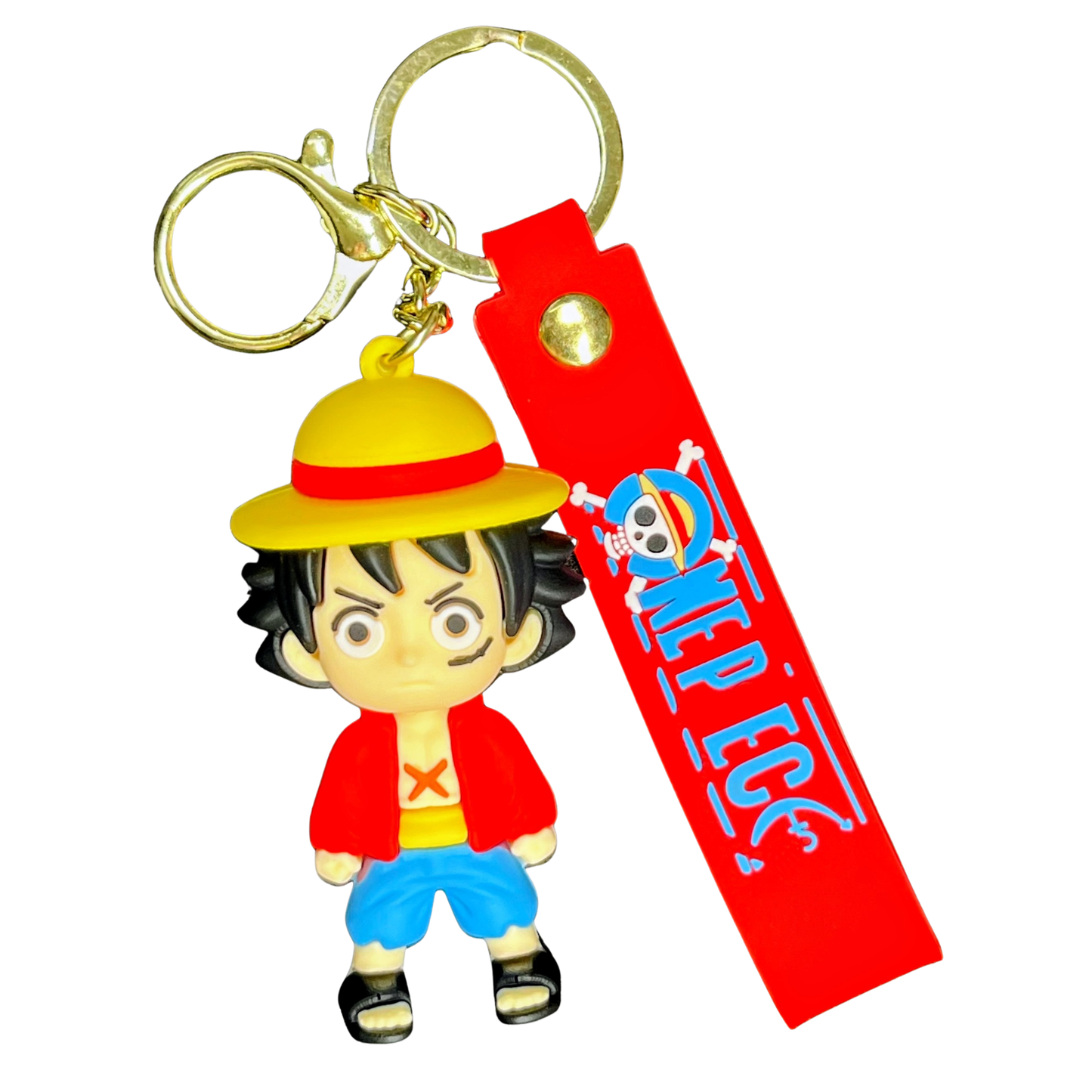 Monkey D. Luffy 3D rubber Key chain- One Piece