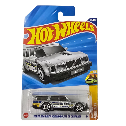 Volvo 240 Drift Wagon – 2025 HW Wagons Series - Hot Wheels