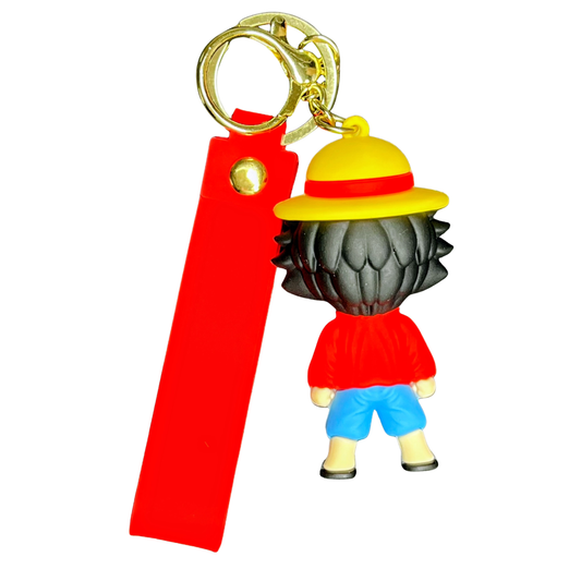 Monkey D. Luffy 3D rubber Key chain- One Piece