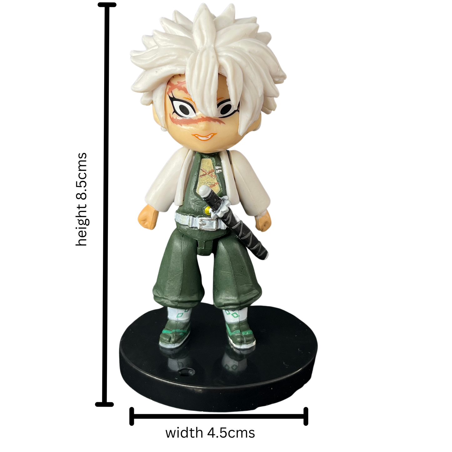 Sanemi Shinazugawa Premium 8.5CM Miniature PVC Figure  – Demon Slayer