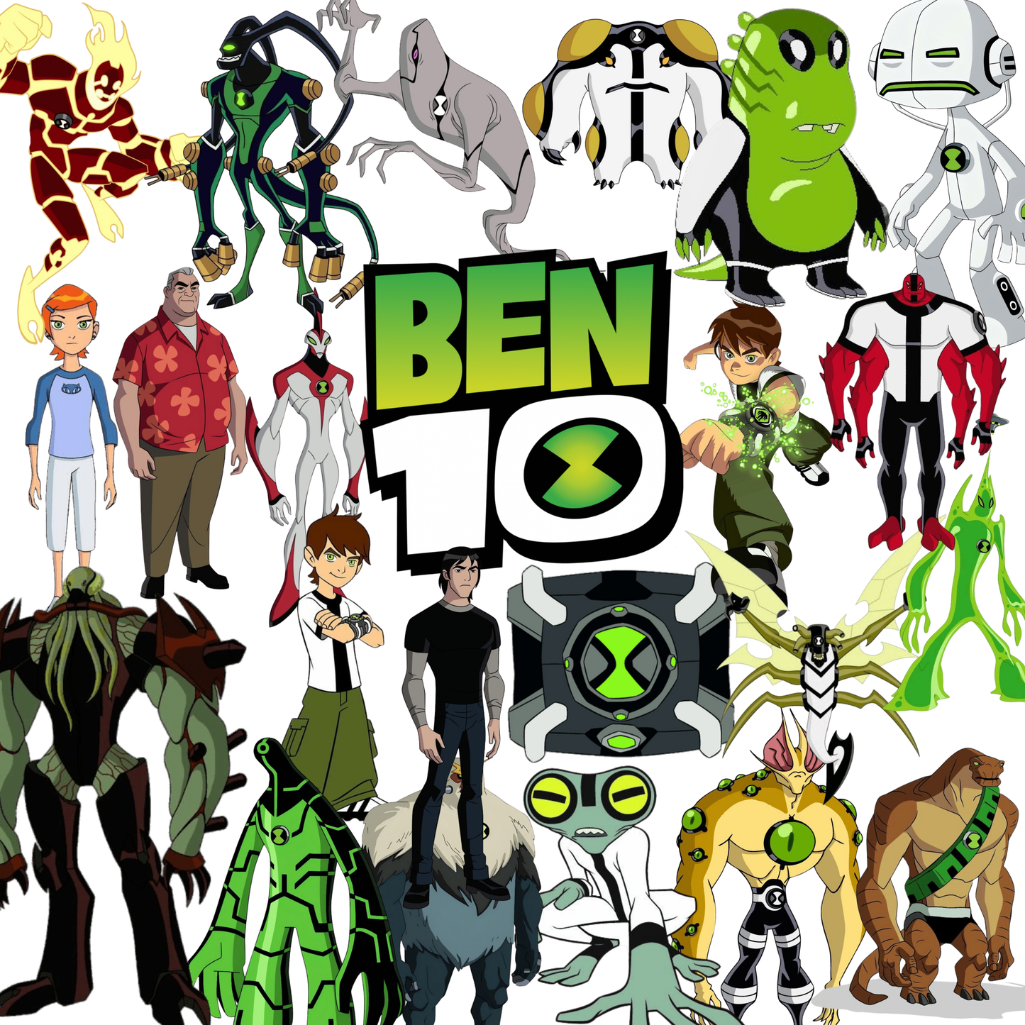 Ben10 30-Die-Cut Sticker Pack