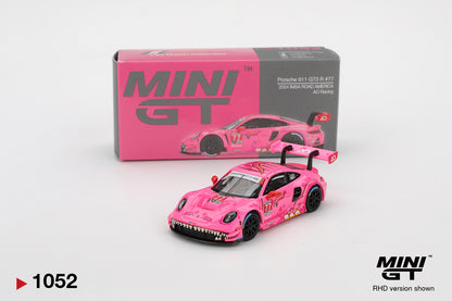 Porsche 911 GT3 R #77 AO Racing “Roxy” – Pink Livery - Mini GT