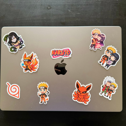 Naruto- Chibi Style 30-Die-Cut Sticker Pack
