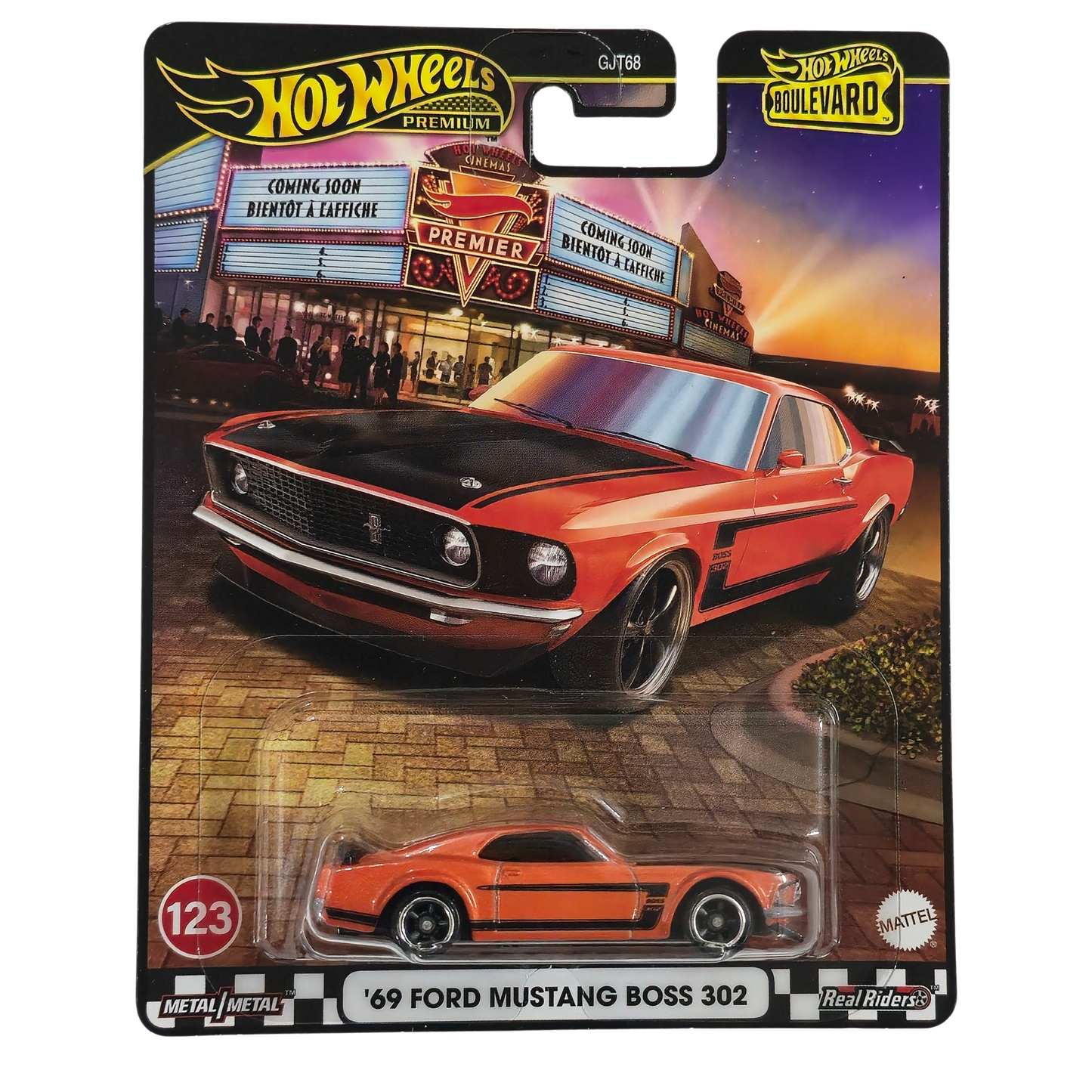 ’69 Ford Mustang Boss 302 – Boulevard Series - Hotwheels Imported