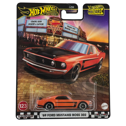 ’69 Ford Mustang Boss 302 – Boulevard Series - Hotwheels Imported