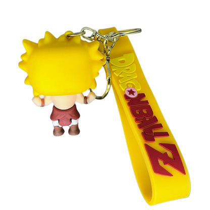 Broly D1 3D Rubber Keychain - Dragon Ball Z –  DBZ Anime Collectible