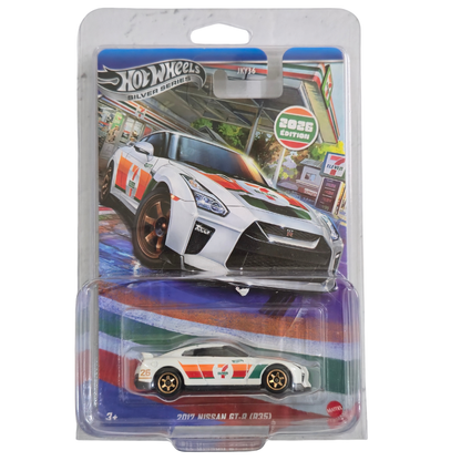 2017 Nissan GT-R (R35) 7-Eleven 2026 Edition - With Free Protector - Hotwheels Imported
