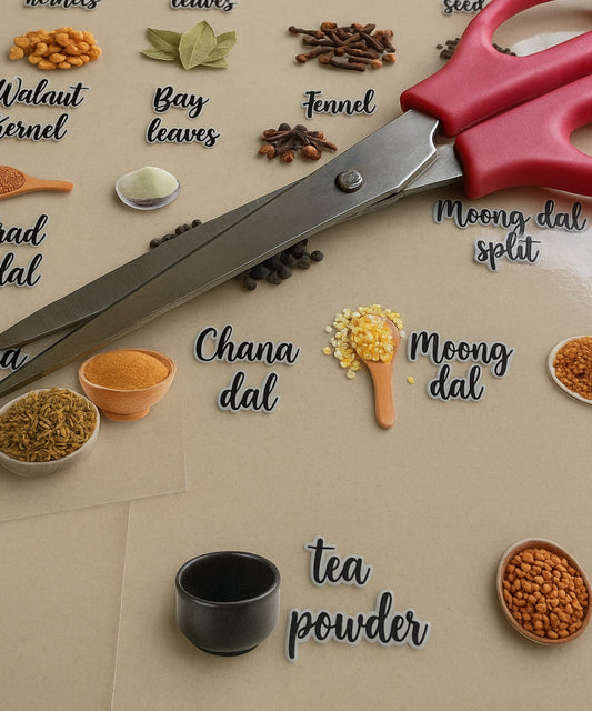 3D-UV Permanent Kitchen Identifiers