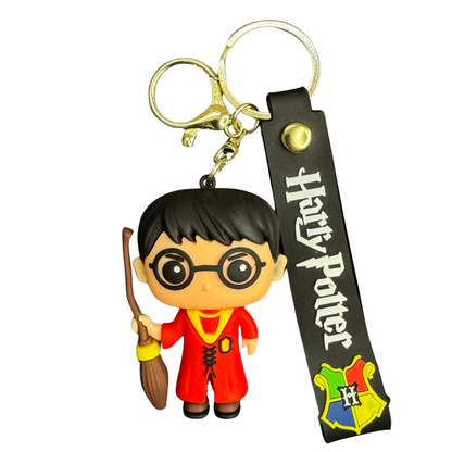 Harry Potter 3D Rubber a with Broomstick-D1