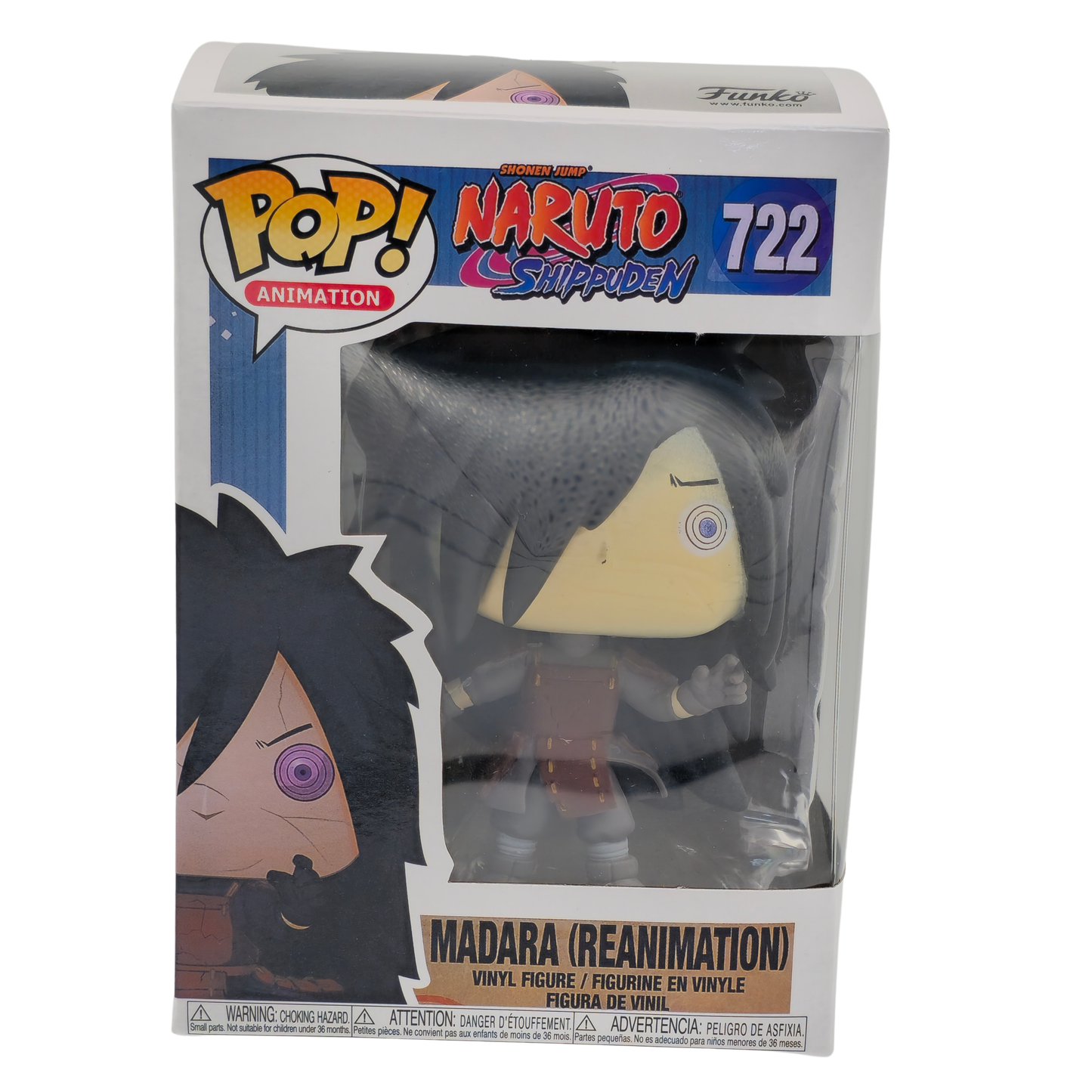 Madara Uchiha- 13 cm Funko Pop head inspired Figure – Naruto