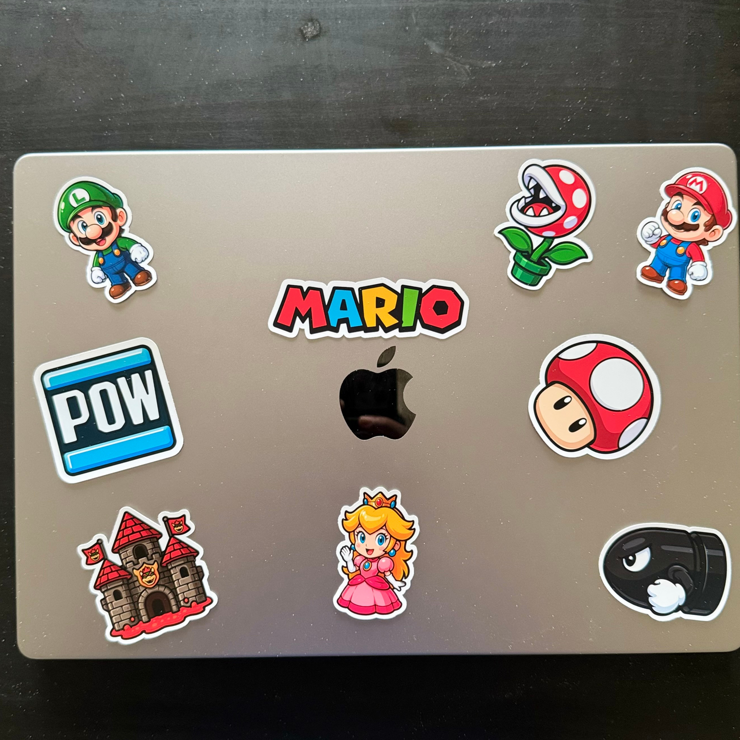 Mario- Chibi Style 30-Die-Cut Sticker Pack