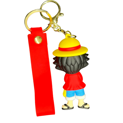 Monkey D. Luffy 3D rubber Key chain- One Piece
