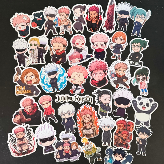 Jujutsu Kaisen - Chibi Style 30-Die-Cut Sticker Pack