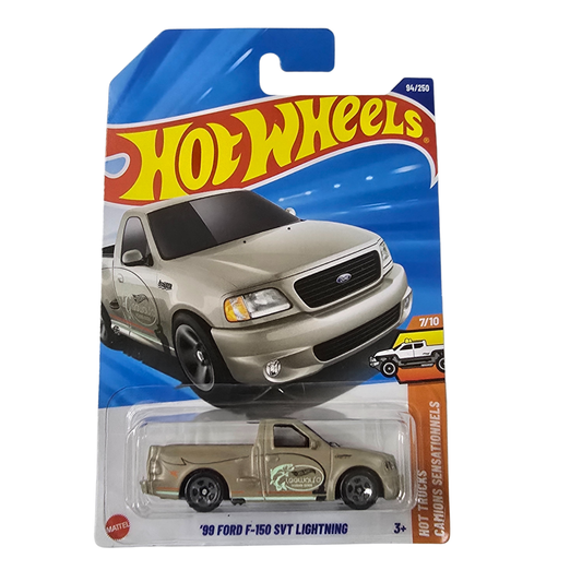99 Ford F-150 SVT Lightning – 2025 Hot Trucks Series - Hot Wheels