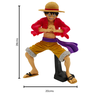 Monkey D. Luffy Battle Pose PVC Figurine –28 cm Premium Collectible-One Piece