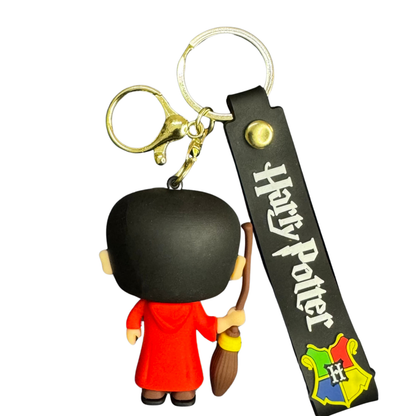 Harry Potter 3D Rubber a with Broomstick-D1