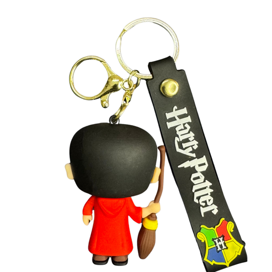 Harry Potter 3D Rubber a with Broomstick-D1