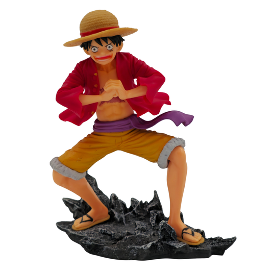 Monkey D. Luffy Fighting Pose PVC Premium 18cms Figurine-One Piece