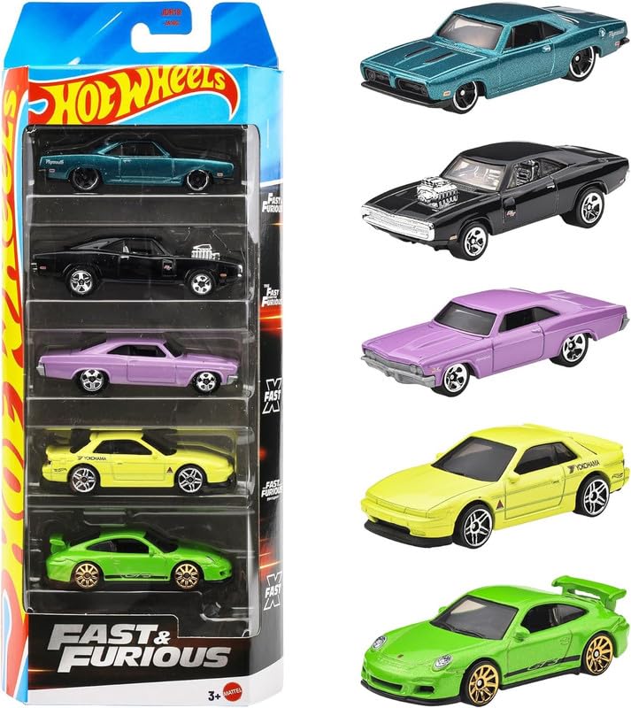 Fast & Furious 5-Car Gift Pack - Hotwheels