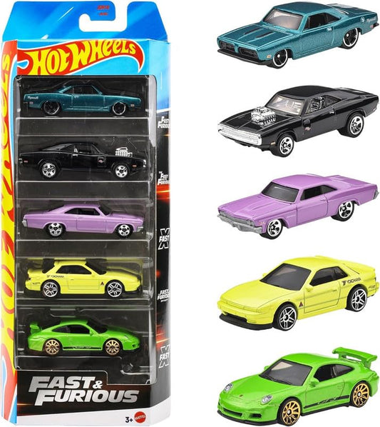 Fast & Furious 5-Car Gift Pack - Hotwheels