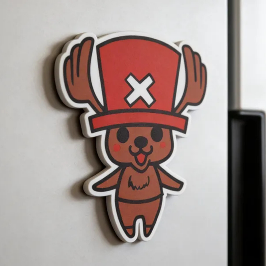 Tony Tony Chopper Chibi 3D Printed PLA Fridge Magnet – One Piece Anime