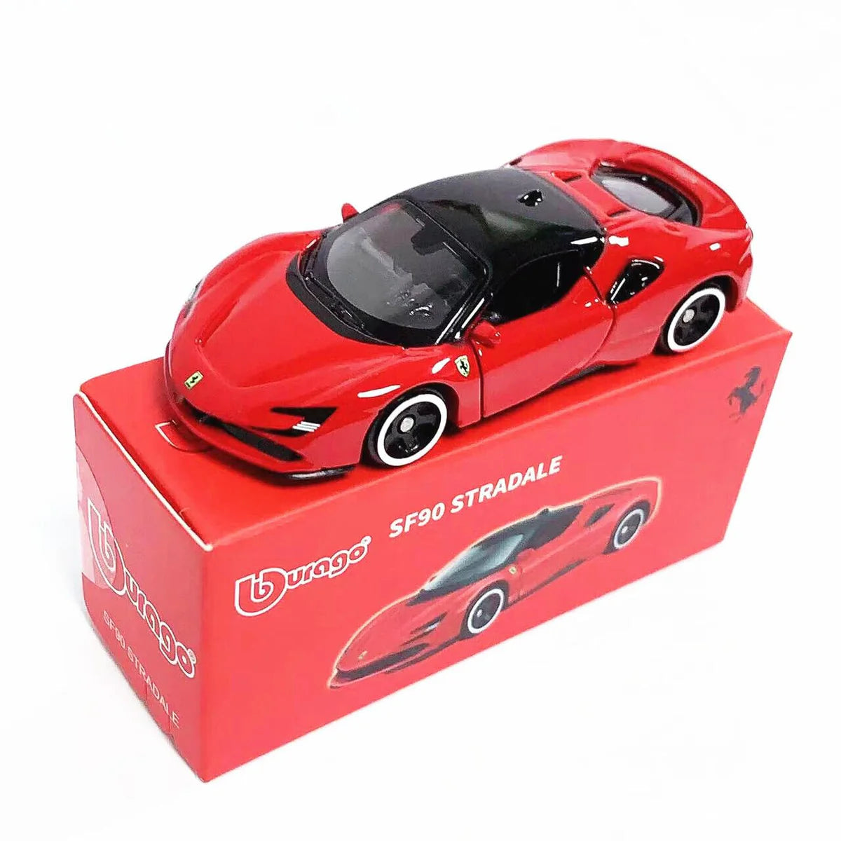 Ferrari SF90 Stradale  – Bburago 1:64 Scale Die-Cast Model Car