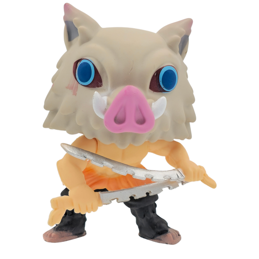 Inosuke Hashibira- 14 cm Funko Pop head inspired Figure – Demon Slayer