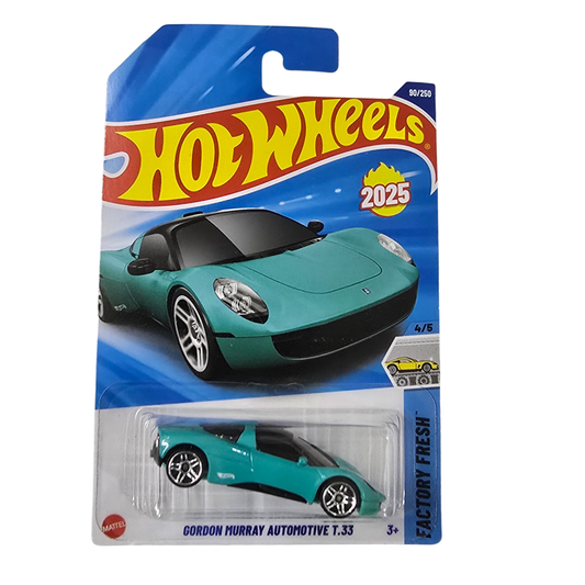 Gordon Murray Automotive T.33 – 2025 Factory Fresh Series - Hot Wheels
