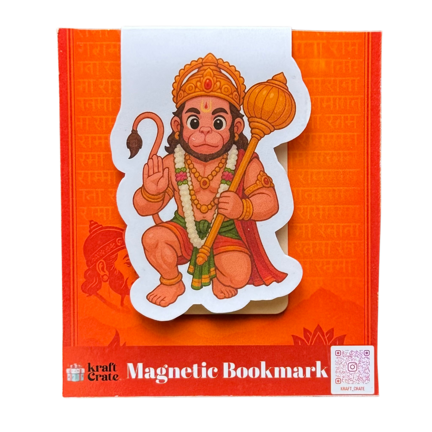 Lord Hanuman- Magnetic Bookmark