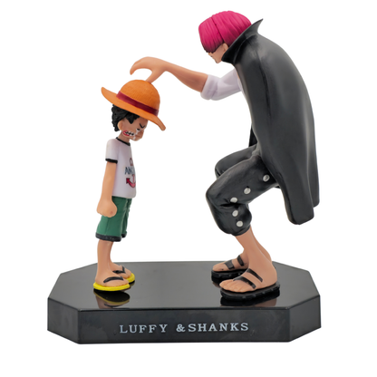 Luffy & Shanks Emotional Moment -PVC 21cms Premium Figurine – One Piece